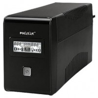 Phasak - Sai interactivo 850VA/480W LCD Negro